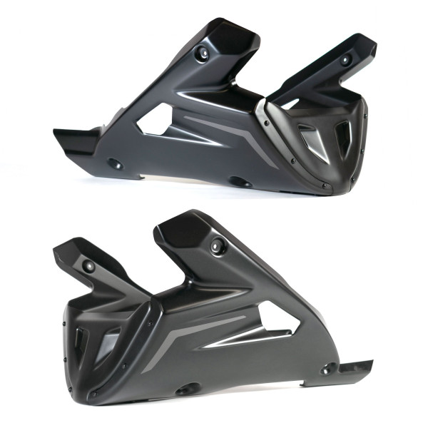 Pyramid Plastics Pyramid belly pan | tech black | yamaha mt-09 2021>current